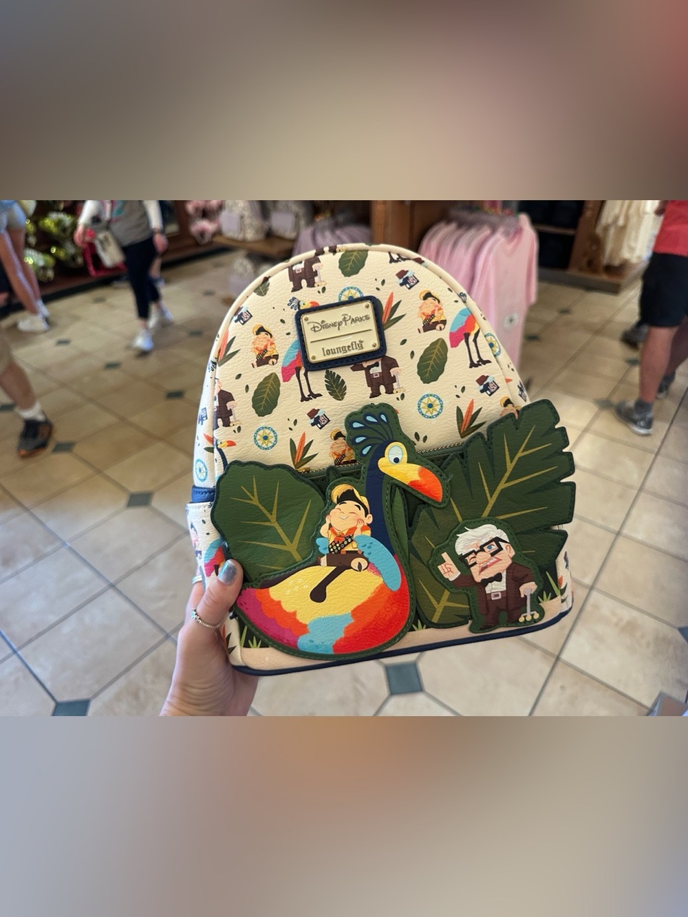 Disney UP loungefly backpack WDW PARKS 2026